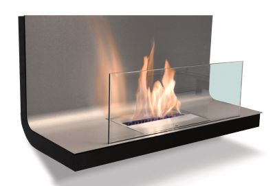 Wall Flame 1 Ethanol Kamin Radius